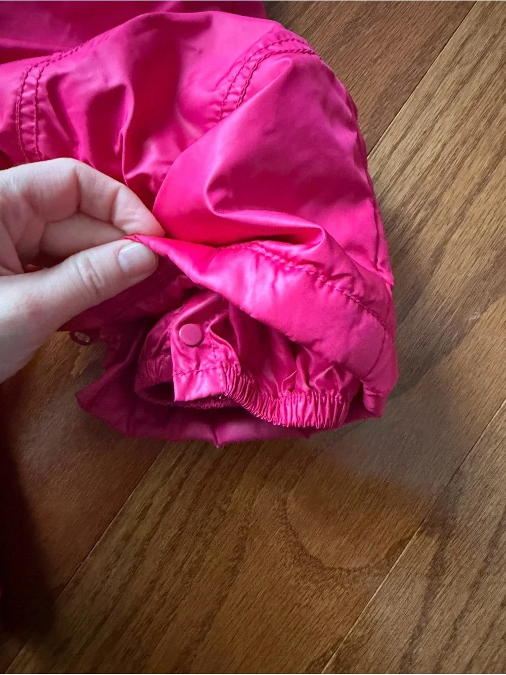 Gap Toddler Pink Snow Bib Snow Pant Overalls Size 12-18months with front pocket